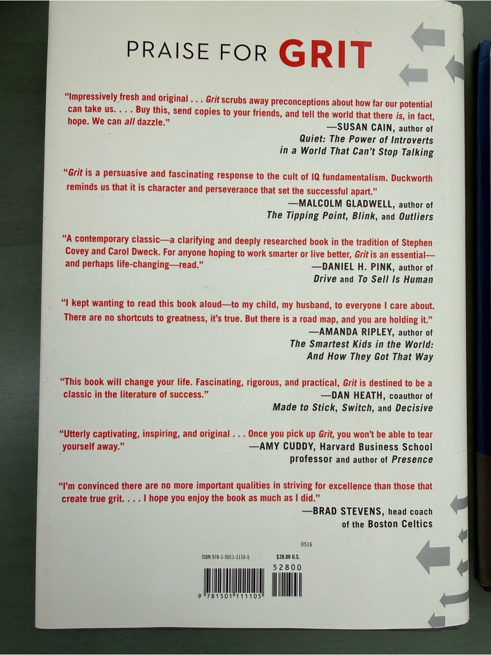 Self Help Book Bundle:Grit + Think Like a Monk Hardcover Motivation Mindset Book - Picture 5 of 8